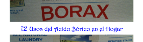 12 Usos del Bórax en el Hogar