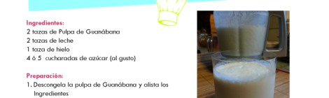 Delicioso Jugo Natural de Guanábana